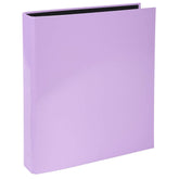 Exacompta AQUAREL Plastic Coated A4 Ring Binder 2 Rings 40mm Spine Mauve